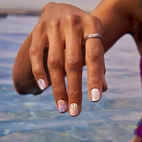 🪩 Full Sheet of Holographic Trance Queen Jamberry Nail Wrap Sheet - Picture 3 of 9